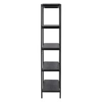 Elvo open wandkast zwart 190 cm afbeelding 10
