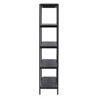 Elvo open wandkast zwart 190 cm afbeelding 4