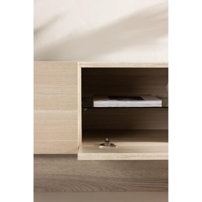 Scandinavisch TV-meubel whitewash afbeelding 16