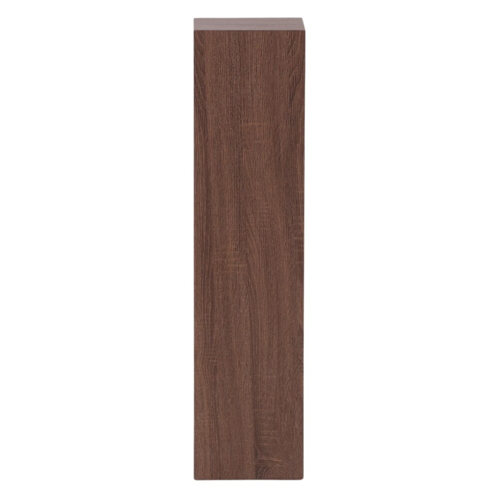 Cato Bijzettafel zuil bruin hout afbeelding 10