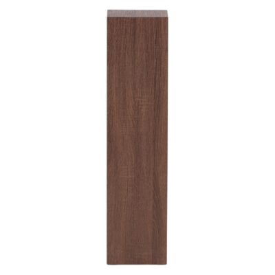 Cato Bijzettafel zuil bruin hout afbeelding 1