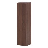 Cato Bijzettafel zuil bruin hout afbeelding 5