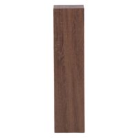 Cato Bijzettafel zuil bruin hout afbeelding 7