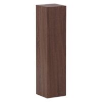 Cato Bijzettafel zuil bruin hout afbeelding 9