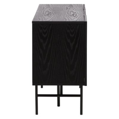 Daro Dressoir Scandinavisch Design Zwart Eikenfineer afbeelding 10