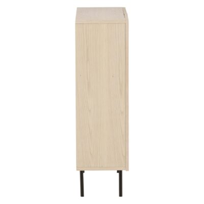 Daro Hoge Kast Whitewash Eikenfineer afbeelding 10