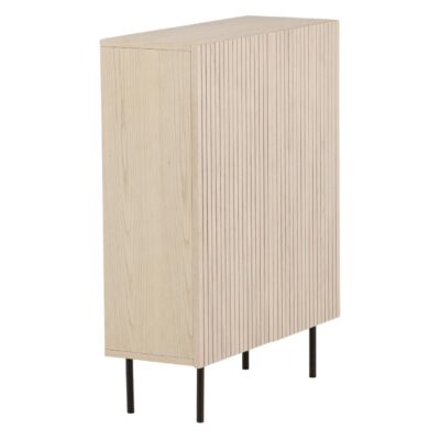 Daro Hoge Kast Whitewash Eikenfineer afbeelding 11