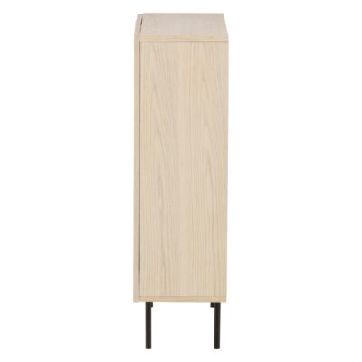 Daro Hoge Kast Whitewash Eikenfineer afbeelding 4