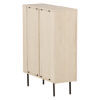 Daro Hoge Kast Whitewash Eikenfineer afbeelding 9