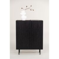 Daro Hoge Kast Zwart Eikenfineer afbeelding 15