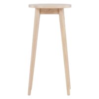 Lumo Barkruk Whitewash Hout afbeelding 4