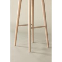 Lumo Barkruk Whitewash Hout afbeelding 15