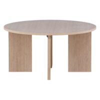 Salontafel whitewash hout modern interieur afbeelding 4