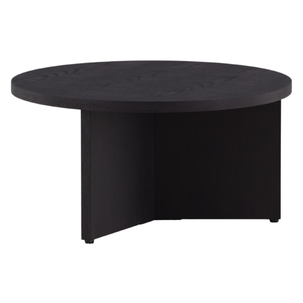 Scandinavisch design salontafel zwart hout afbeelding 10
