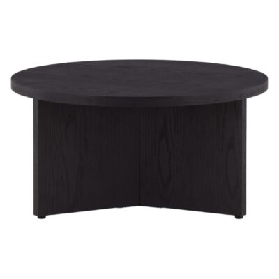 Scandinavisch design salontafel zwart hout afbeelding 7