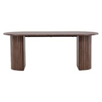 Vilo Eettafel Ovaal Mocca afbeelding 7