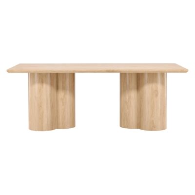Runo eettafel whitewash 100x210 cm afbeelding 1