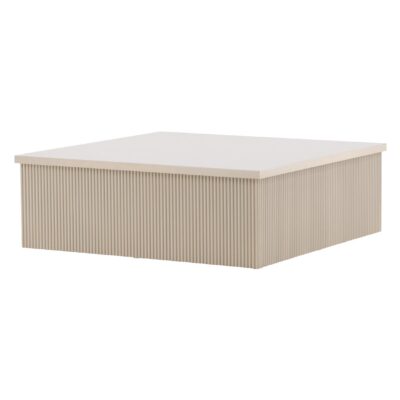 Luno Salontafel Moderne Elegantie Beige 90x90 cm afbeelding 11