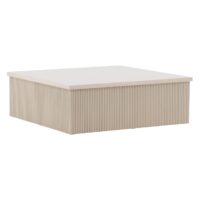 Luno Salontafel Moderne Elegantie Beige 90x90 cm afbeelding 6