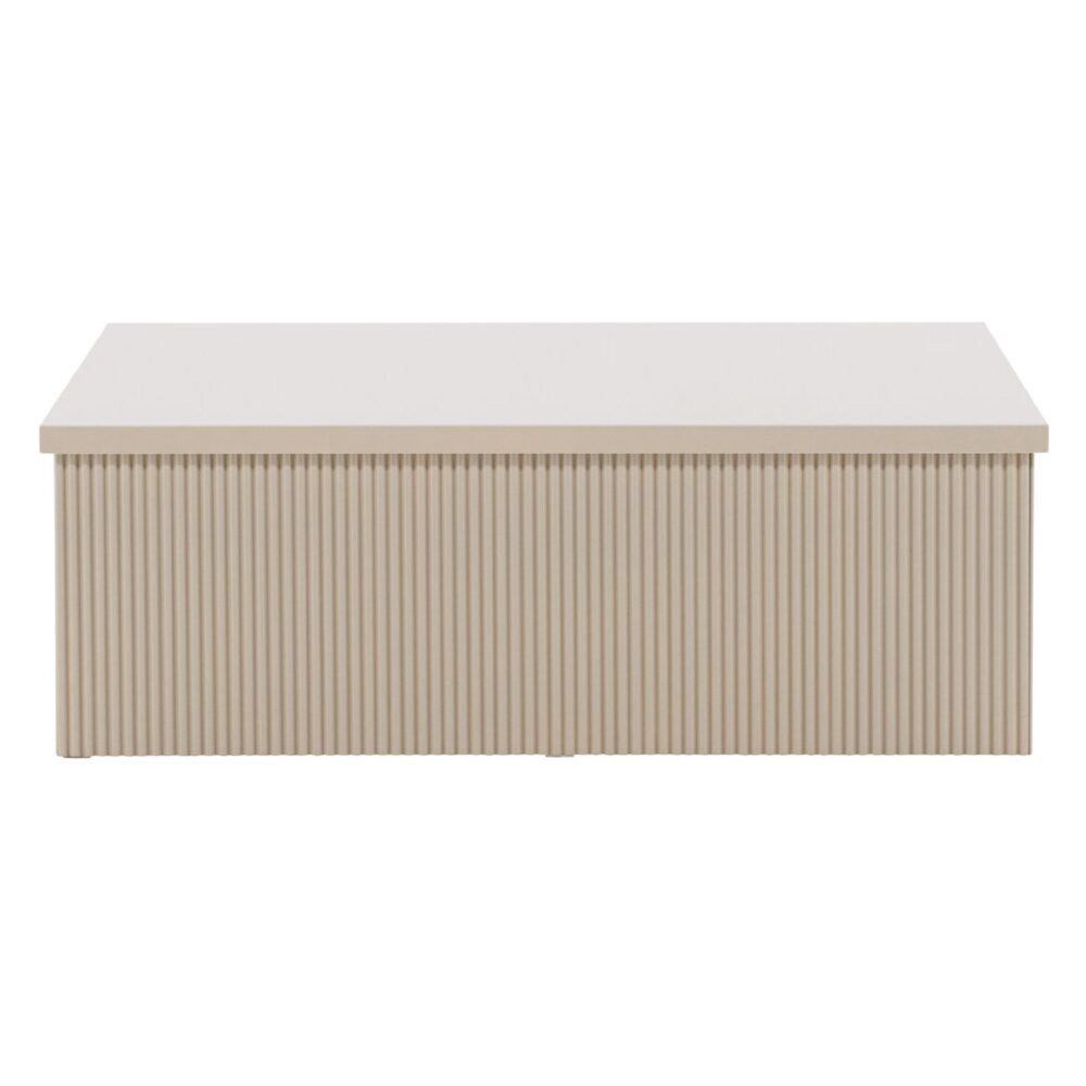 Luno Salontafel Moderne Elegantie Beige 90x90 cm afbeelding 7