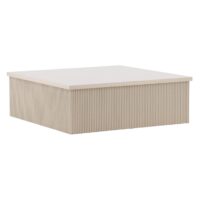 Luno Salontafel Moderne Elegantie Beige 90x90 cm afbeelding 9