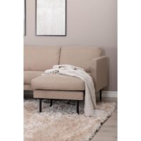 Jano U-Sofa Beige Stof afbeelding 9