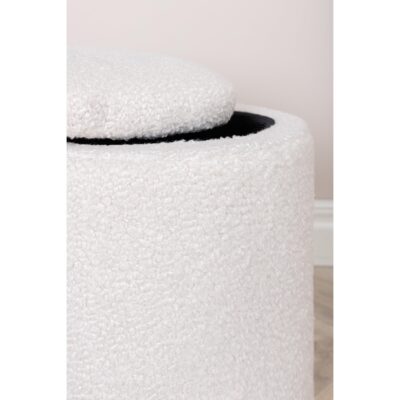 Off white Teddy poef afbeelding 9