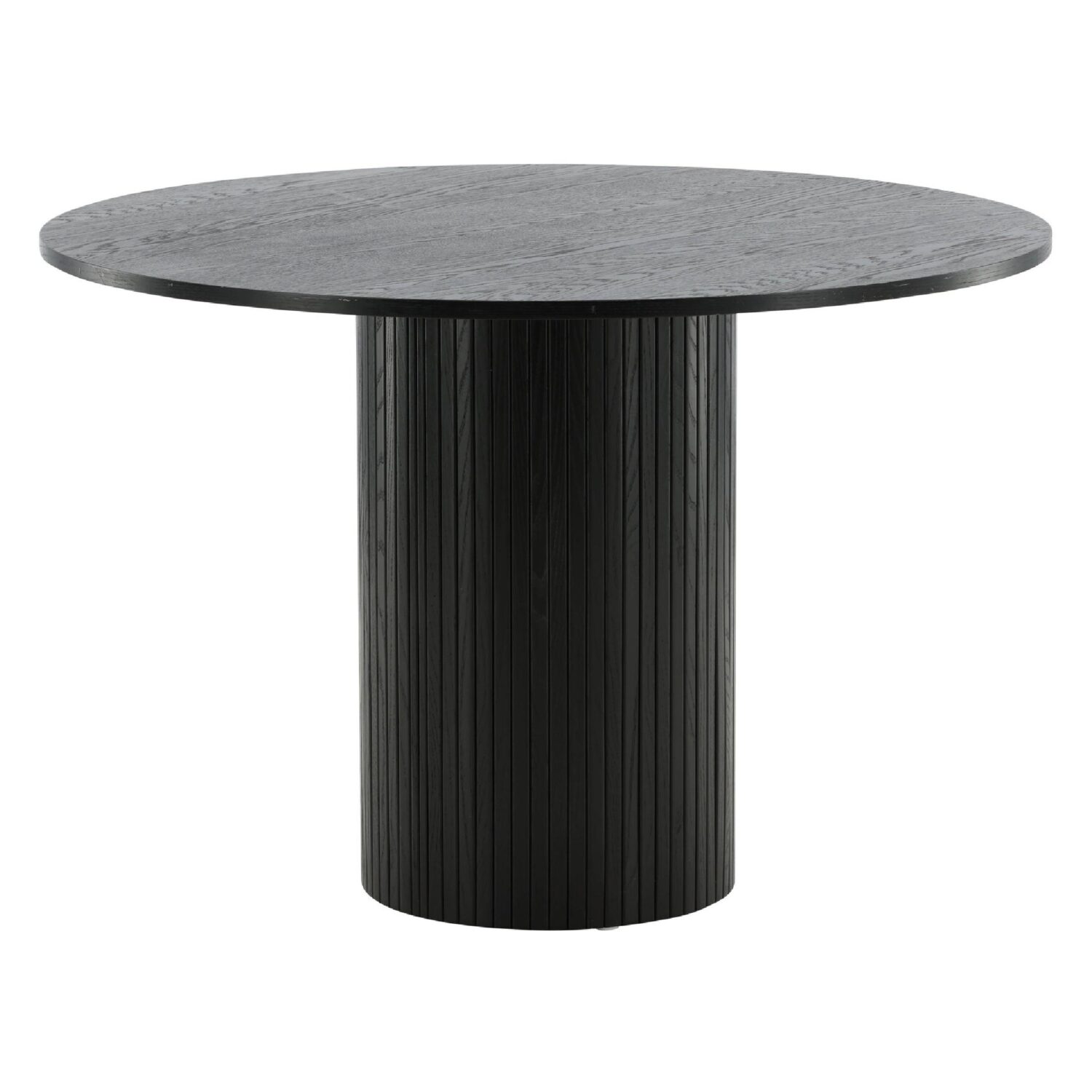 Havi ronde eettafel zwart fineer afbeelding 1