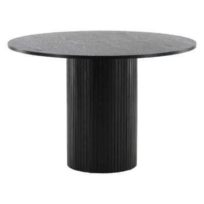 Havi ronde eettafel zwart fineer afbeelding 5