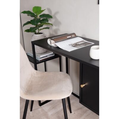 Zeno Bureau Zwart Industrieel Design afbeelding 7