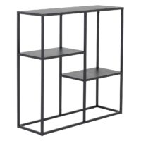 Cirro Staal Boekenkast Laag Zwart afbeelding 2