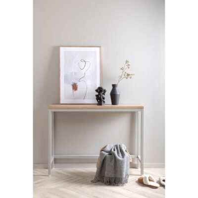 Scandinavische bijzettafel grijs natuur afbeelding 13