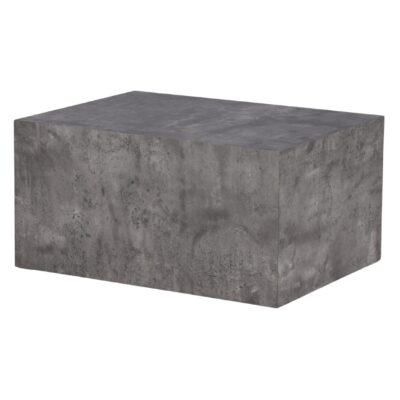 Salontafel industrieel design grijs marmerlook afbeelding 2