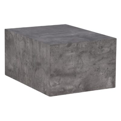 Salontafel industrieel design grijs marmerlook afbeelding 3