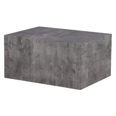 Salontafel industrieel design grijs marmerlook afbeelding 4