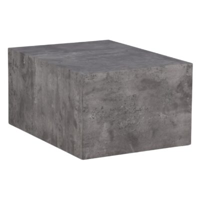 Salontafel industrieel design grijs marmerlook afbeelding 5