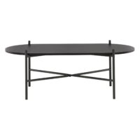 Olav Salontafel Scandinavisch ontwerp zwart staal afbeelding 1