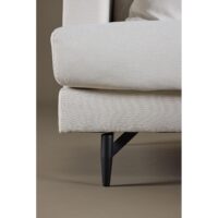 Beige linnen 3-zitsbank afbeelding 8