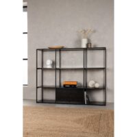 Arden opbergkast zwart metaal Scandinavisch design afbeelding 11