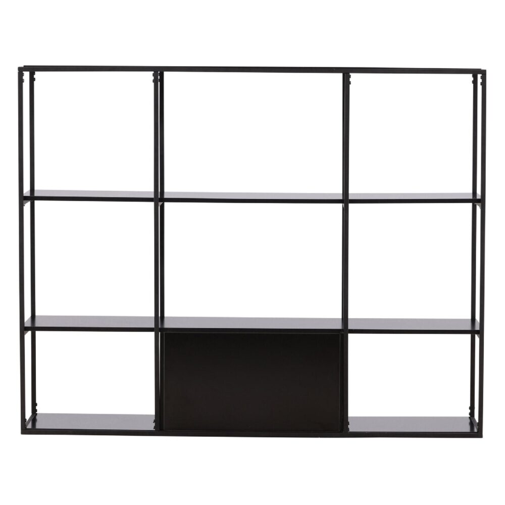 Arden opbergkast zwart metaal Scandinavisch design afbeelding 5