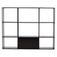 Arden opbergkast zwart metaal Scandinavisch design afbeelding 5