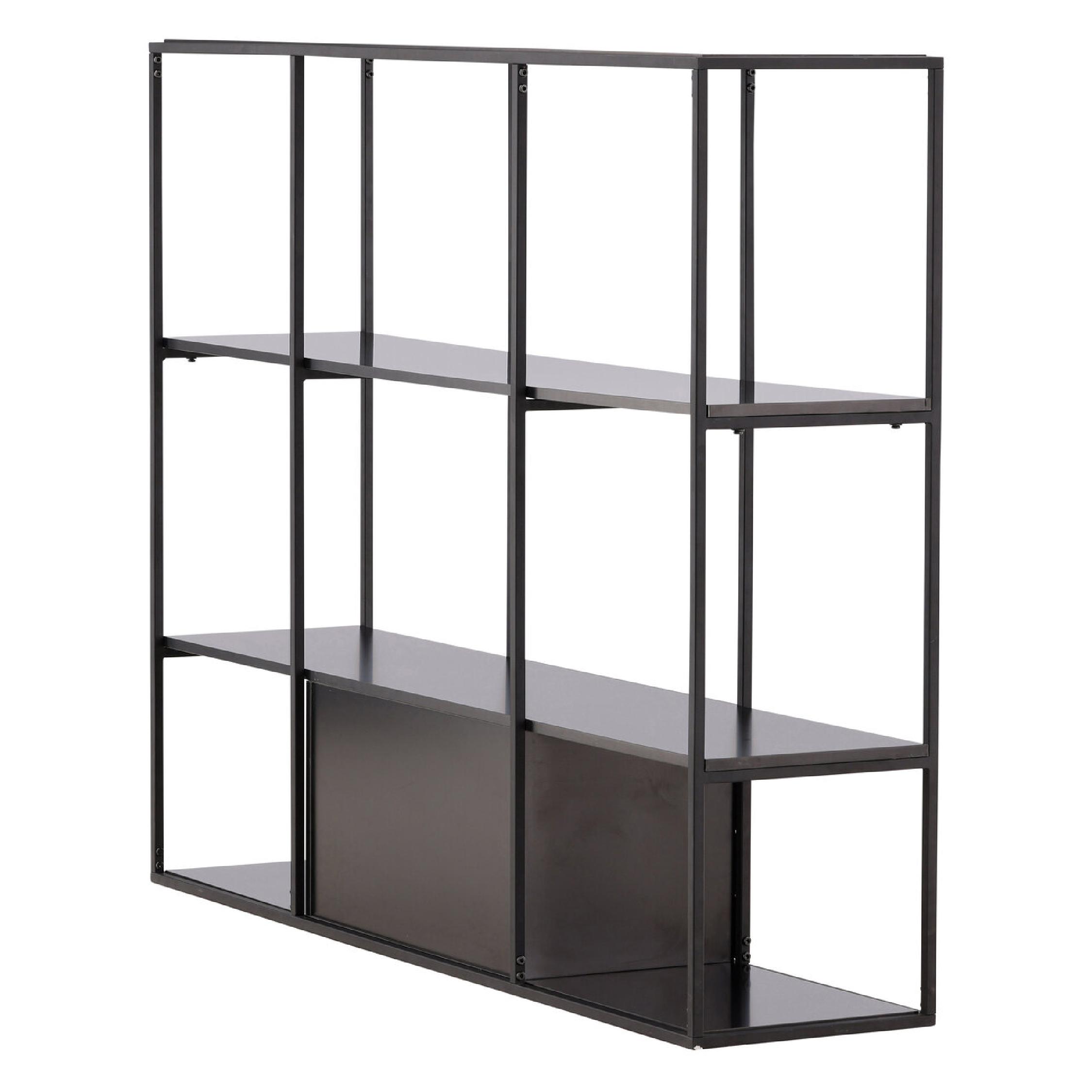 Arden opbergkast zwart metaal Scandinavisch design afbeelding 6
