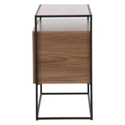 Zwart Walnoot Opbergkast afbeelding 3