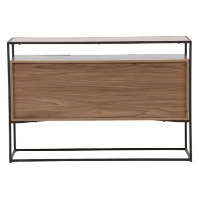 Zwart Walnoot Opbergkast afbeelding 5