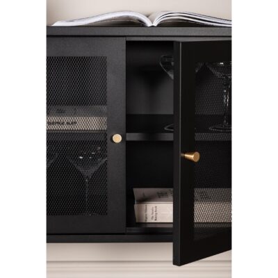 Somerset Kast Zwart Industrieel afbeelding 10