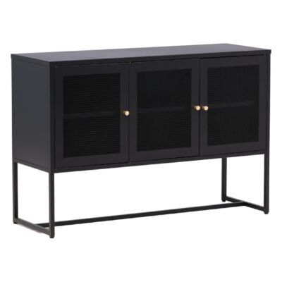 Somerset Kast Zwart Industrieel afbeelding 8