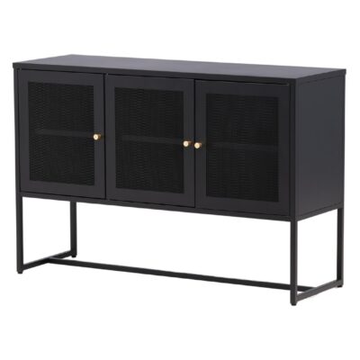 Somerset Kast Zwart Industrieel afbeelding 2