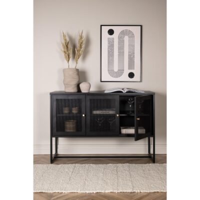 Somerset Kast Zwart Industrieel afbeelding 12