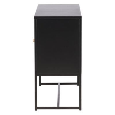 Somerset Kast Zwart Industrieel afbeelding 3