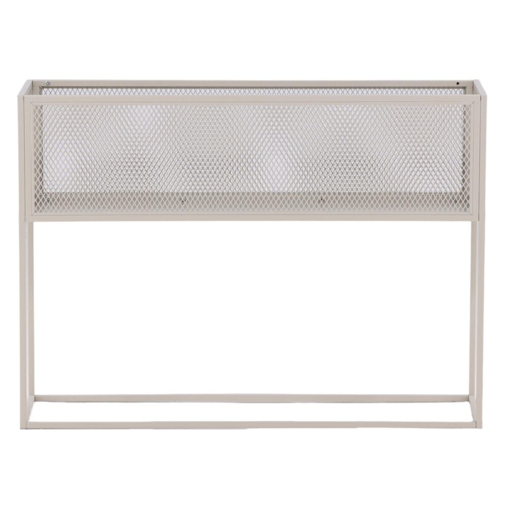 Industriële plantenstandaard beige afbeelding 1